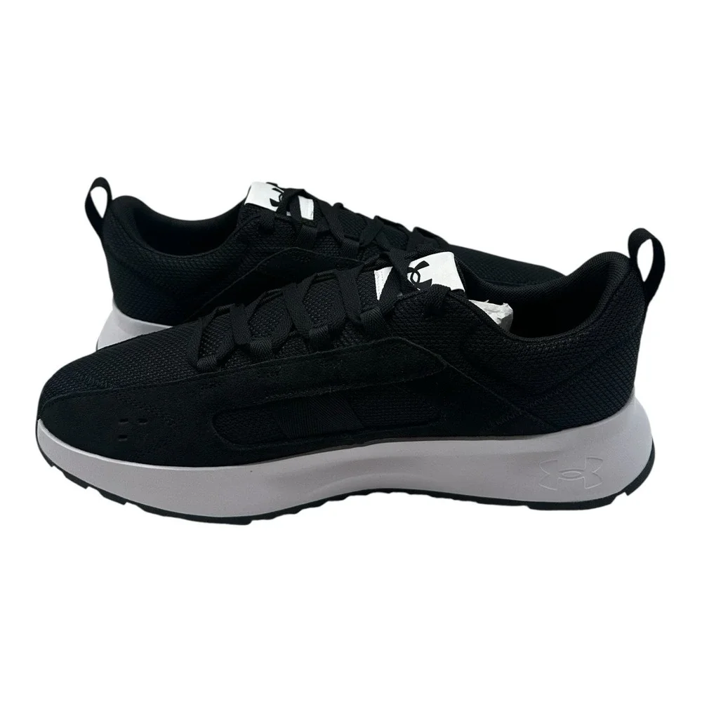 Under Armour UA Street Mirage Shoes Men Sz 11.5 Black/White Sneakers 3028378-002